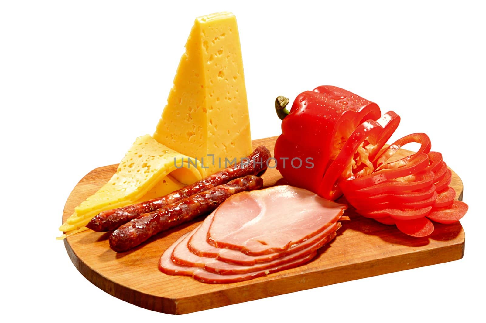 ingredients for preparation of home pizza