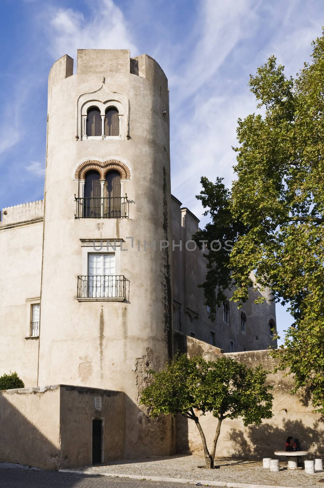 Medieval castle of Alvito in Alentejo province, Portugal
