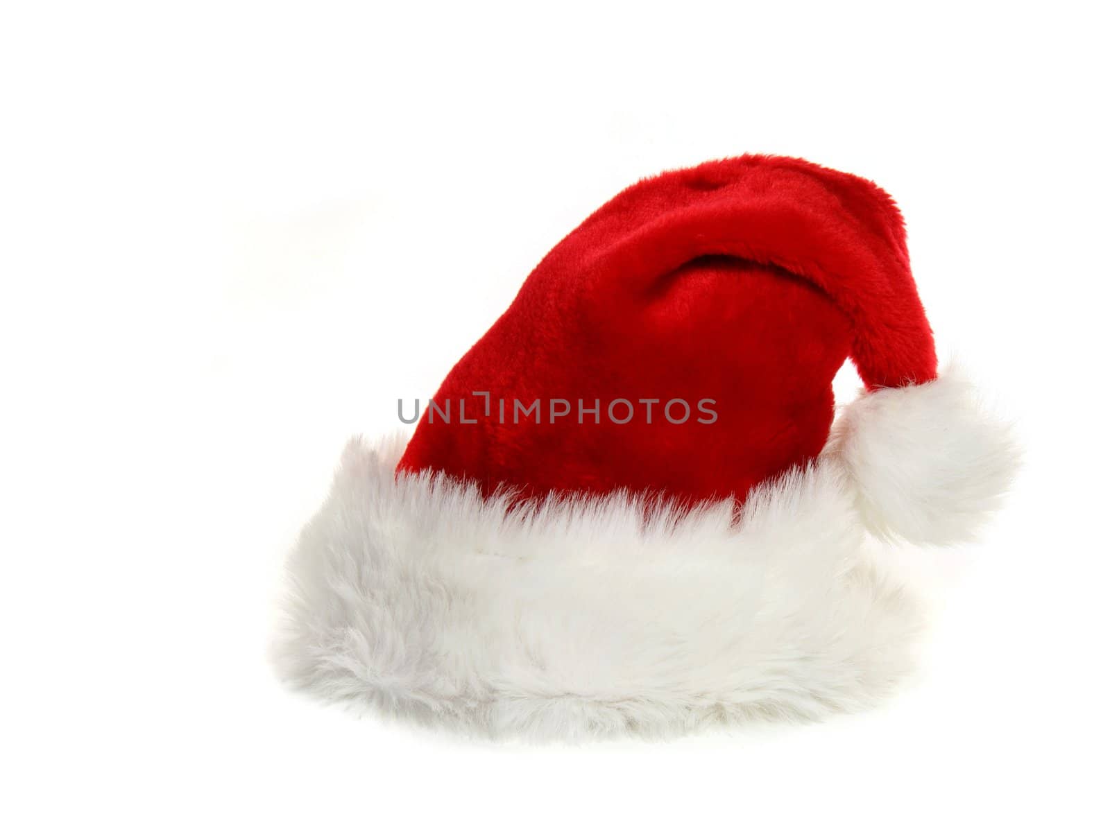 Santa Claus Hat on White by tobkatrina