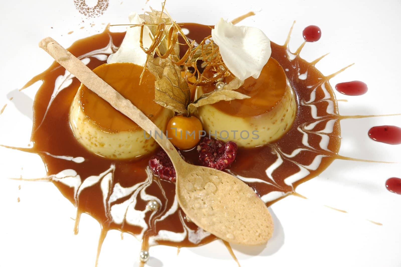 luxurious caramel dessert by dyoma