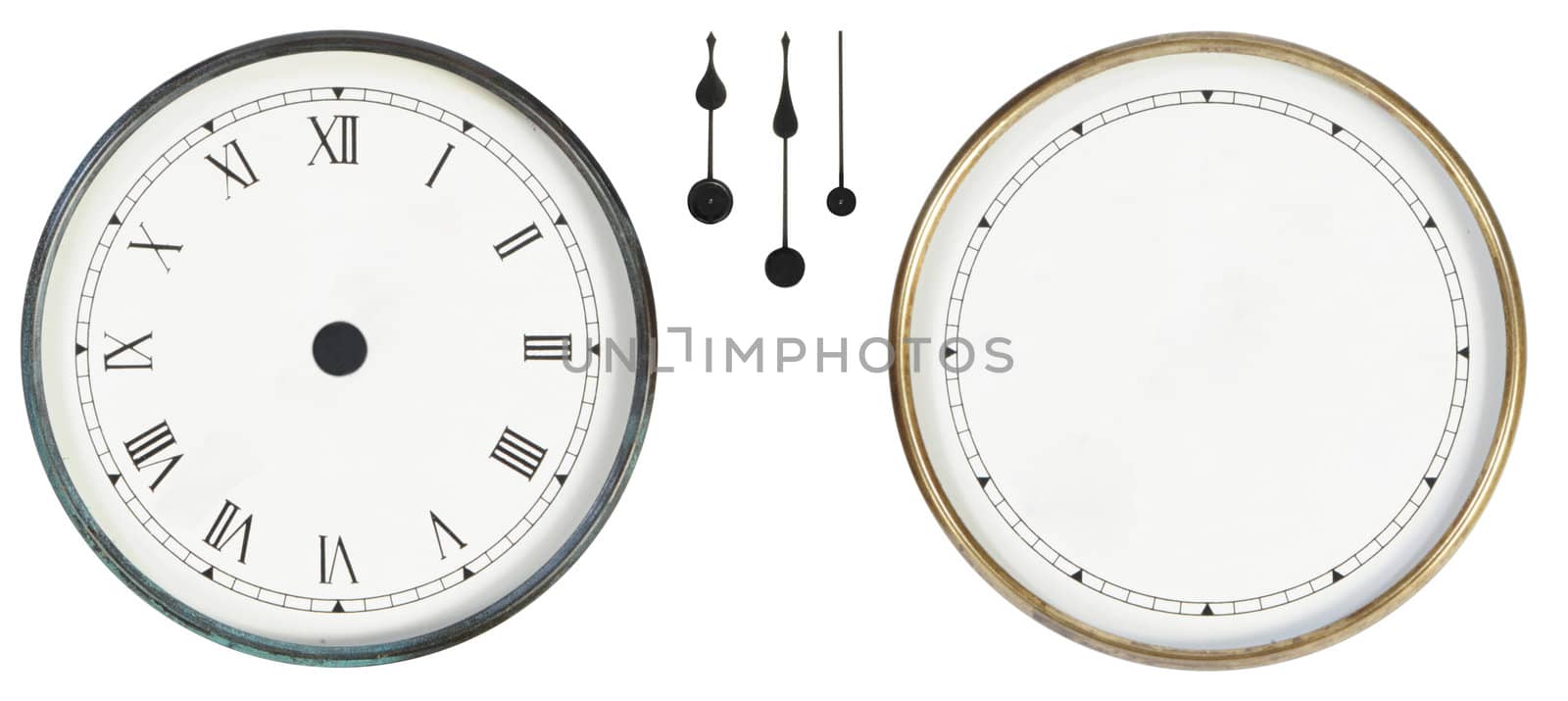  isolated classic clock by dyoma