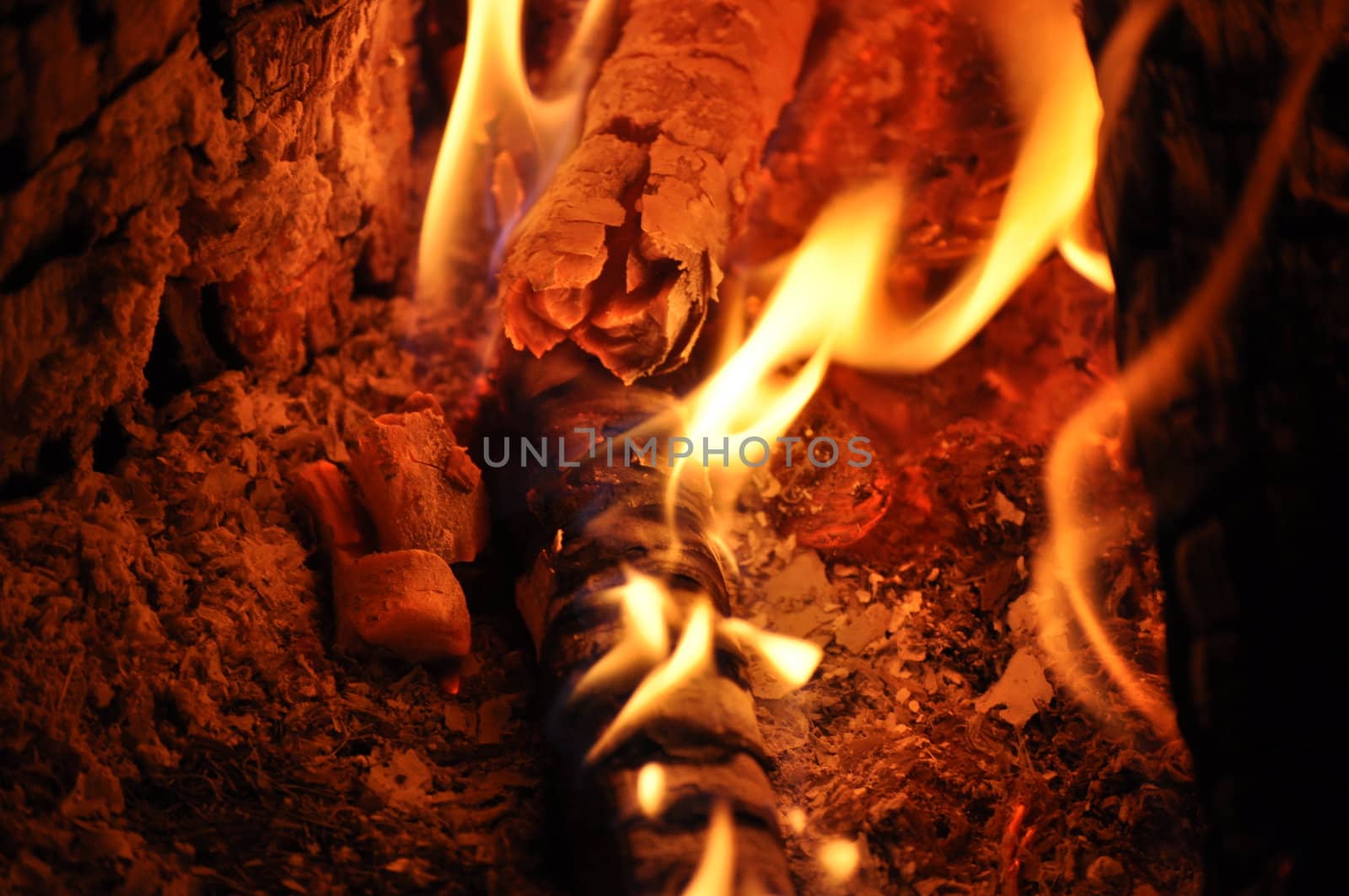 Campfire Embers by RefocusPhoto