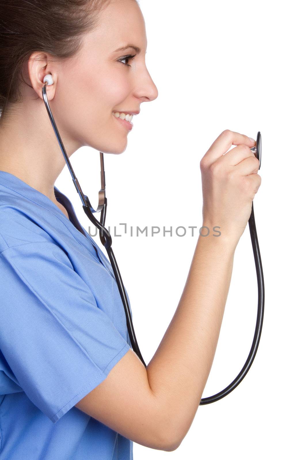 Stethoscope Nurse by keeweeboy