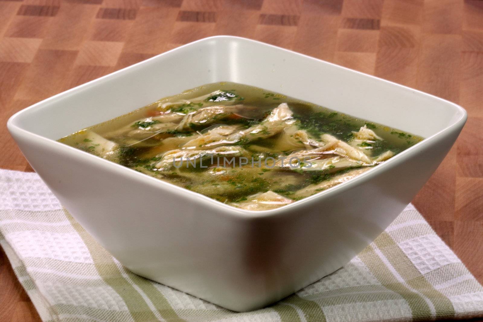 chicken and veggies soup by tacar