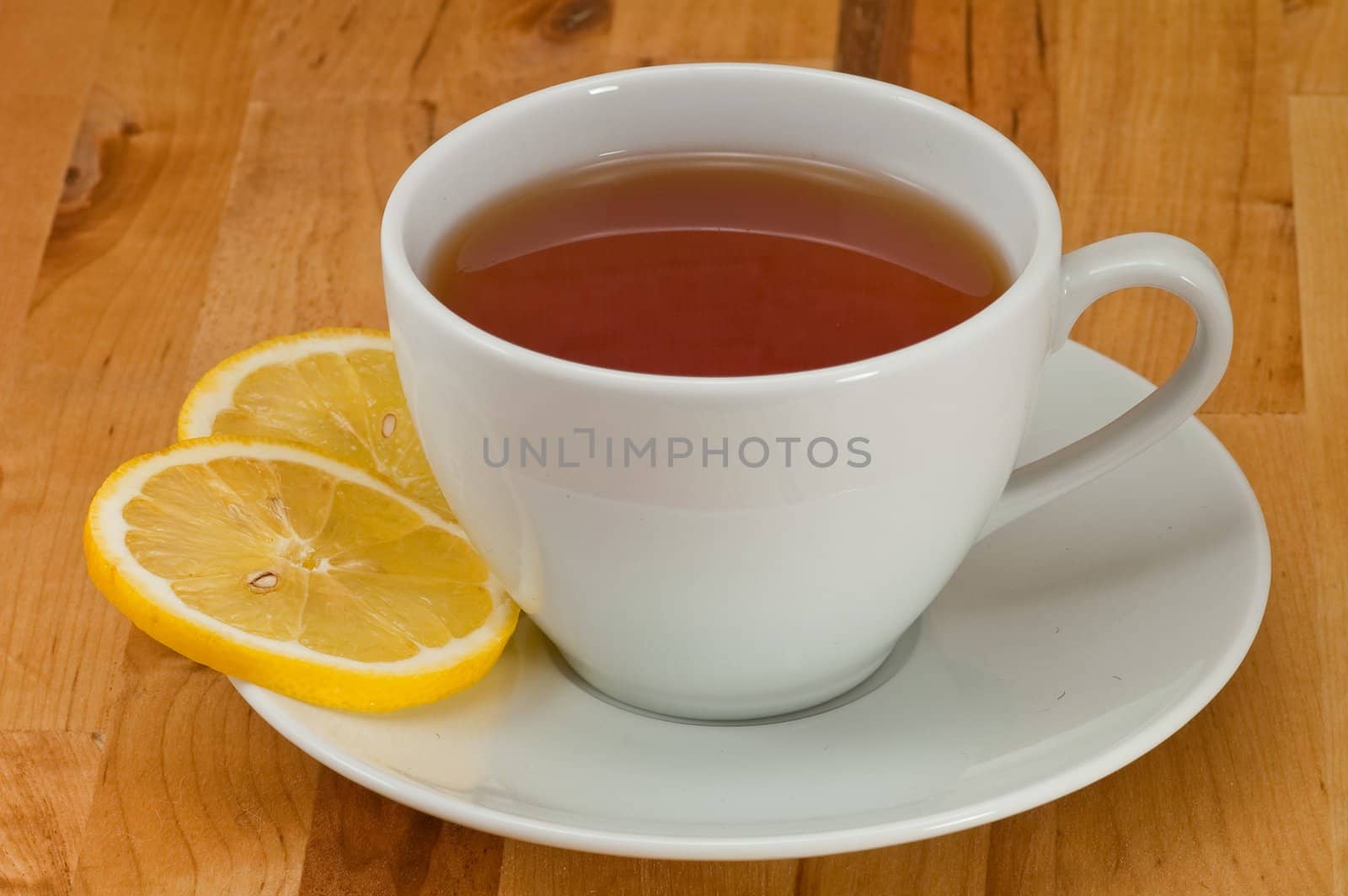 Tea and lemon  by helgy