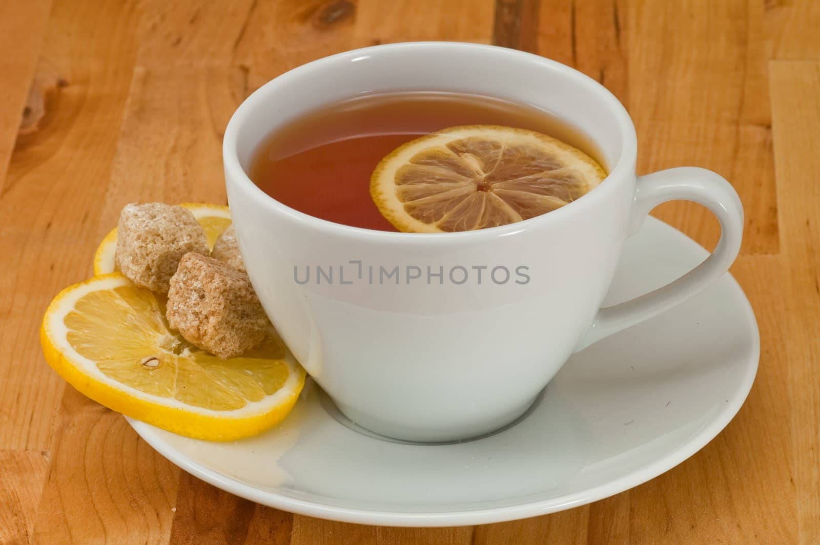 Tea and lemon  by helgy