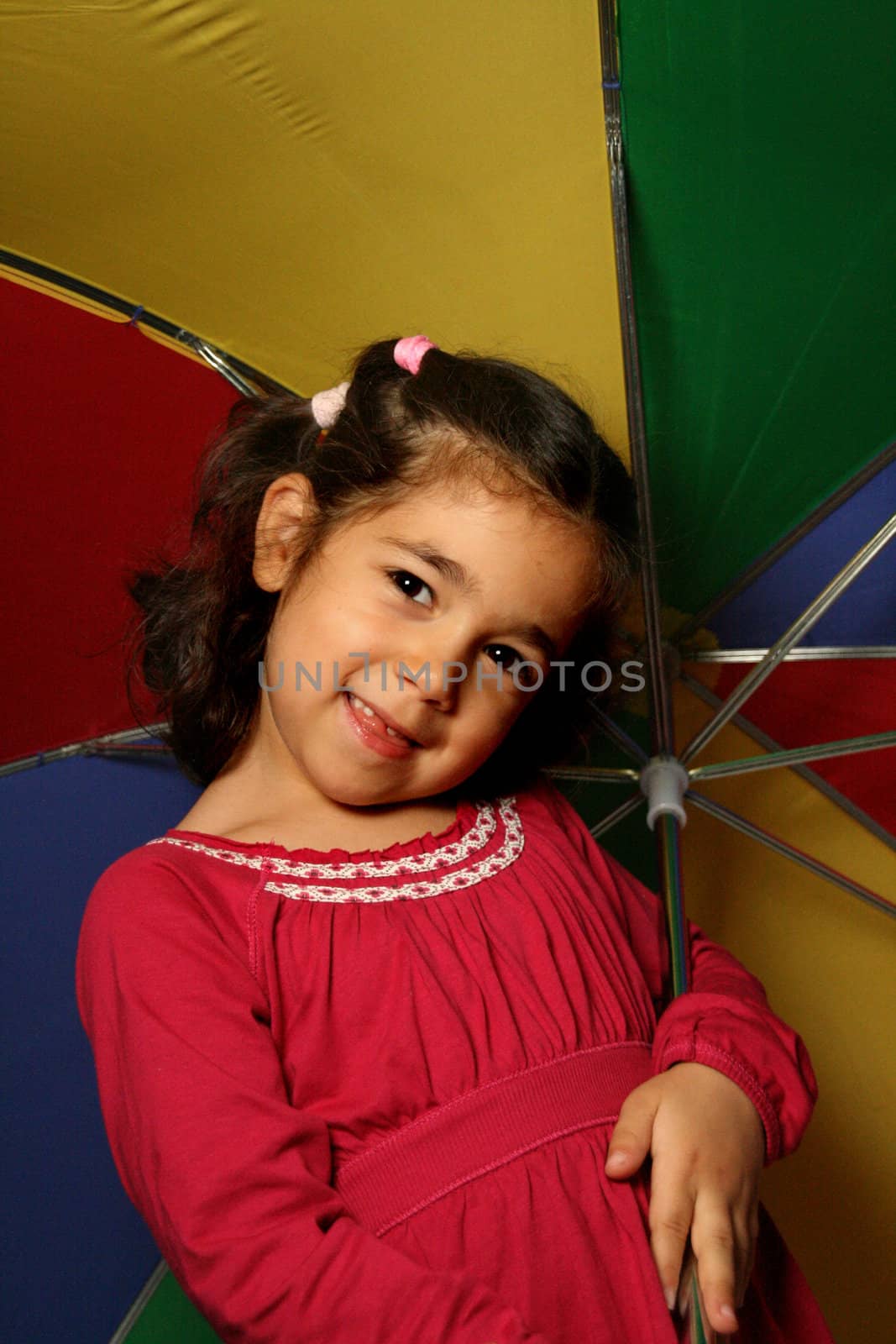 portrait of fashion child by jpcasais