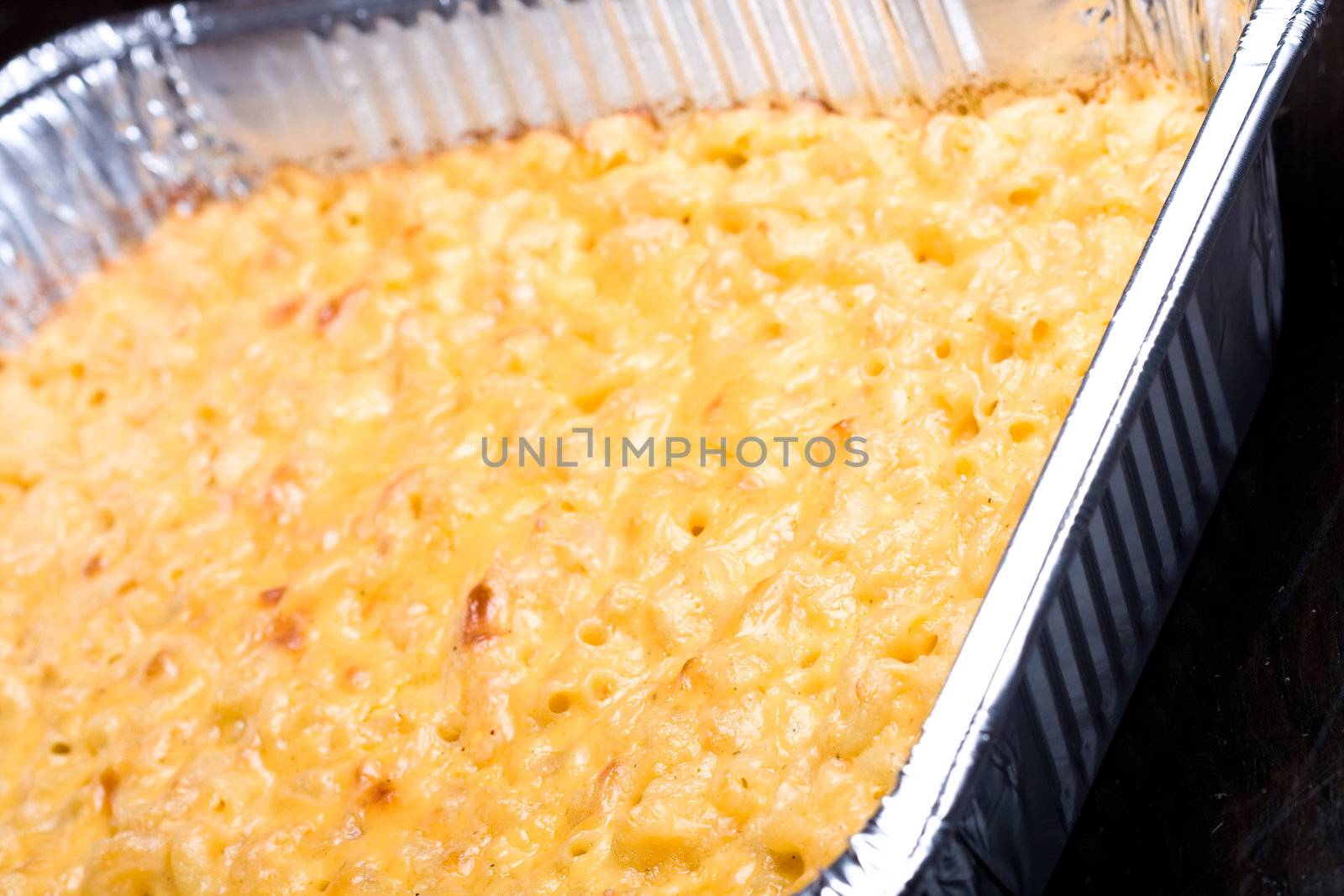 food close up macaroni and cheese nice colors 