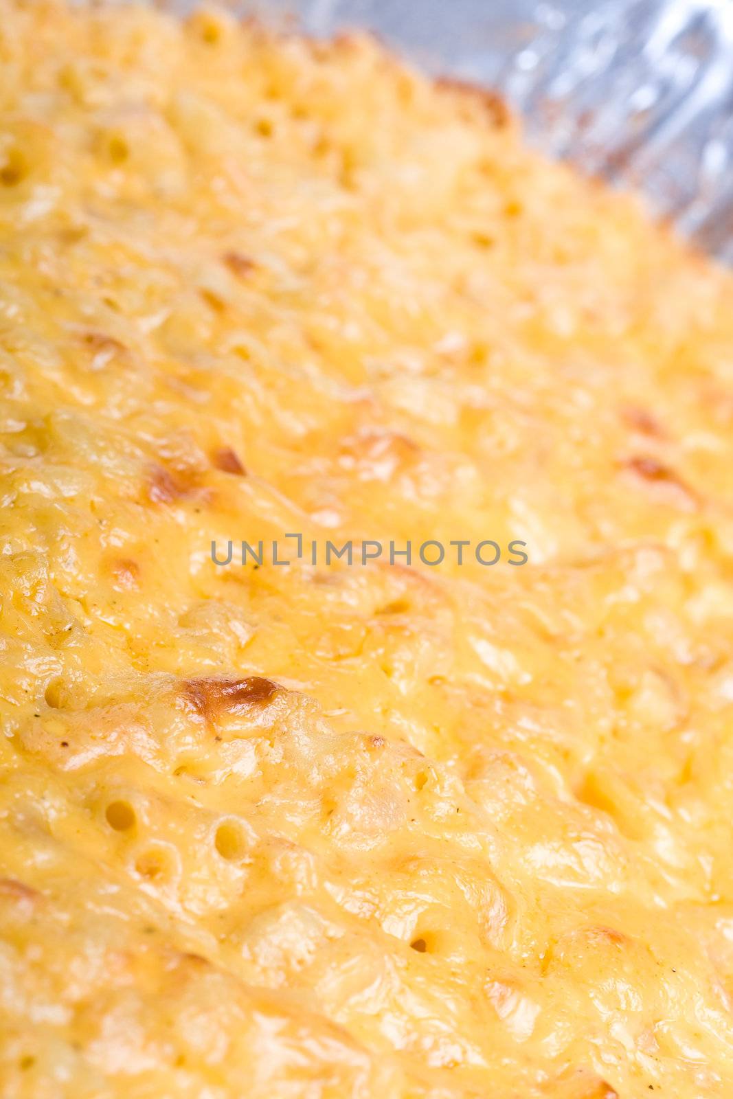 food close up macaroni and cheese nice colors 