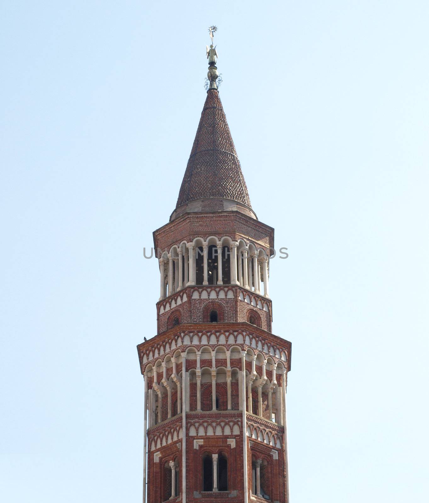 Tower bell of the Church of San Gottardo in Corte, aka San Gottardo a Palazzo, in Milan