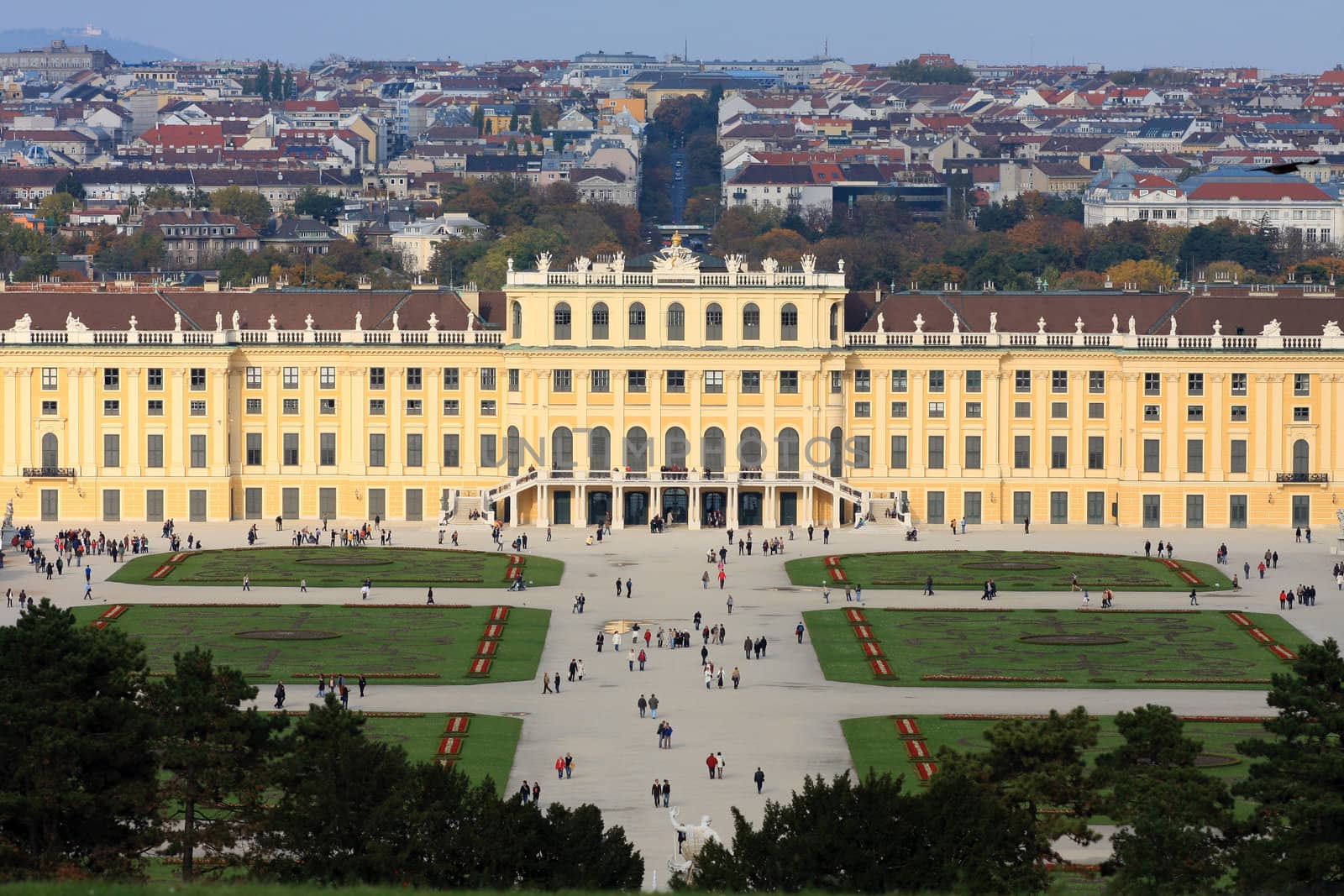 Palace Schonbrunn in Vienna, Austria