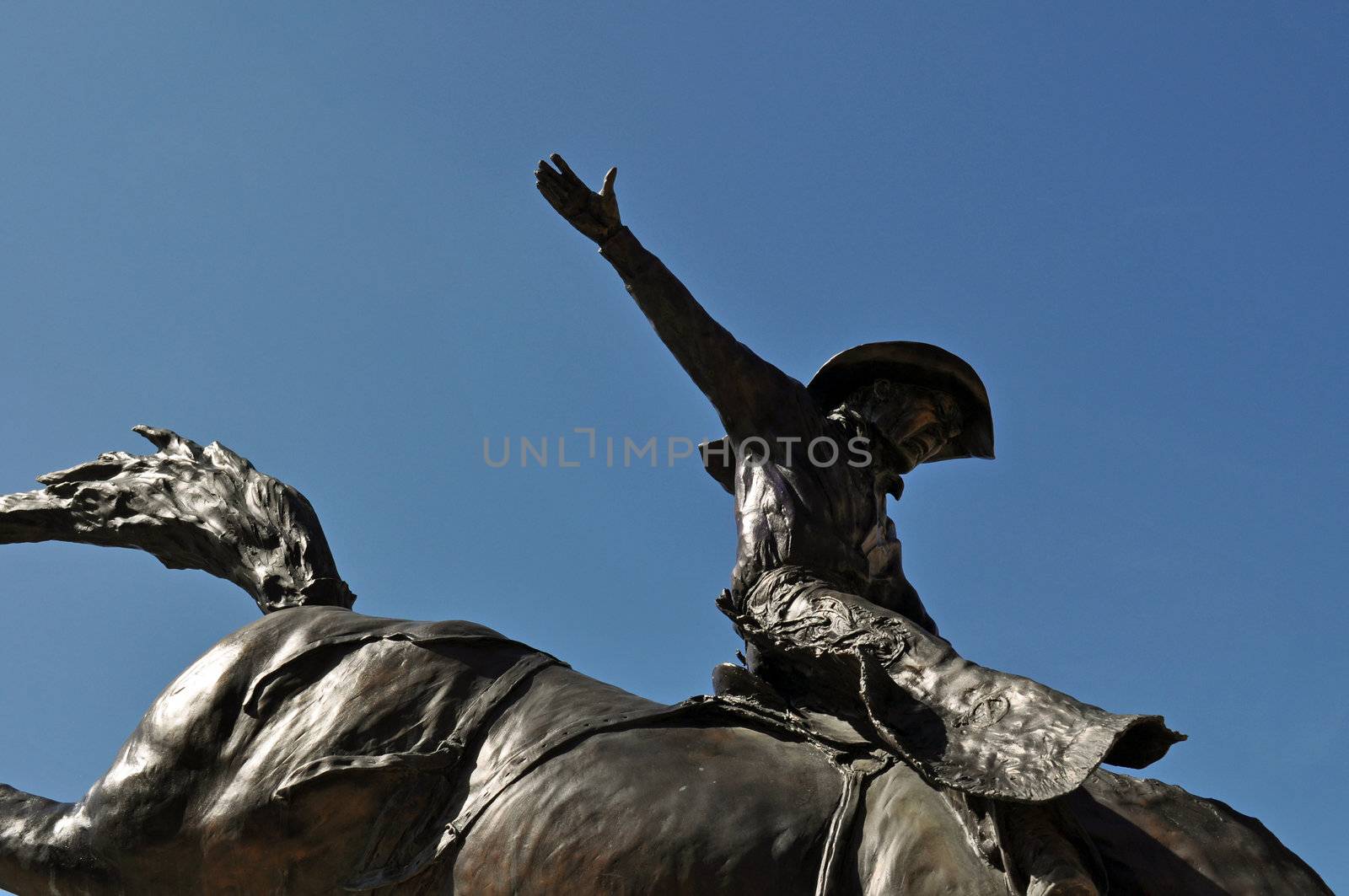 Rider Bronze Statue