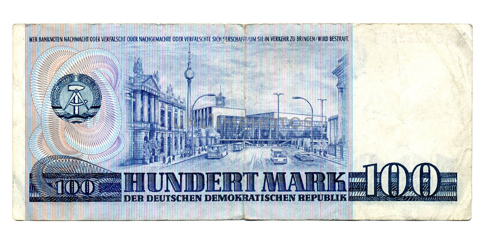 DDR banknote by claudiodivizia