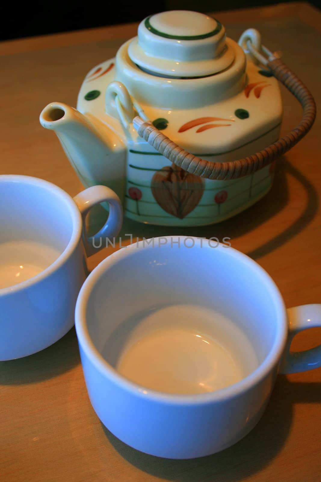 Teapot and Cups by MichaelFelix