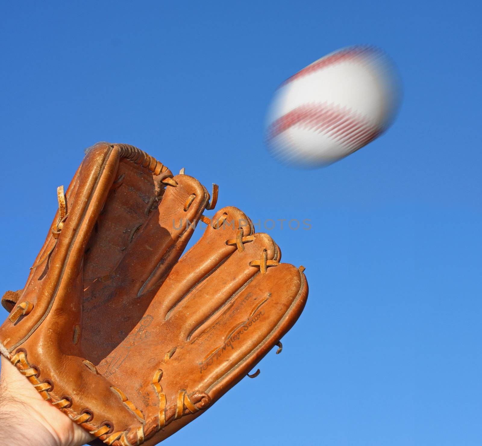 Baseball and glove by Geoarts