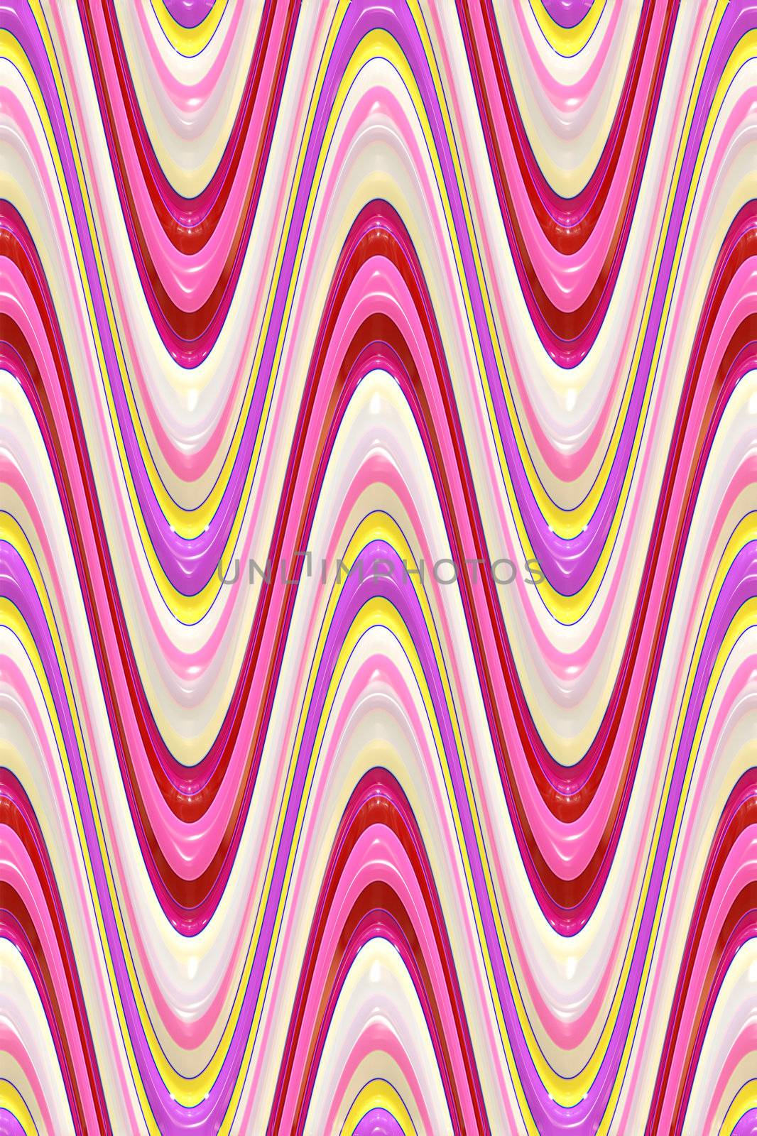 3d red wave pattern by weknow