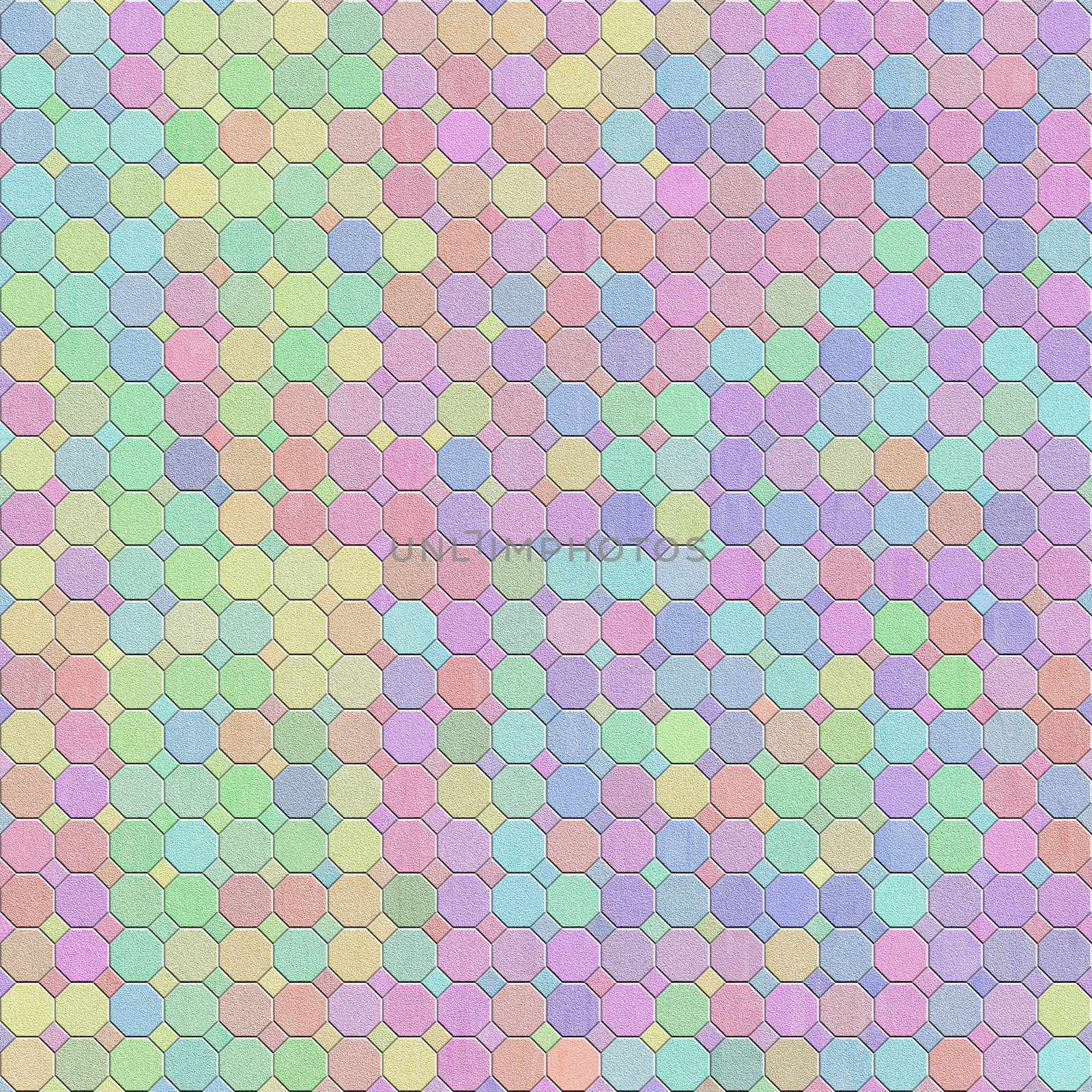 texture of mottled square shapes in pastel colors