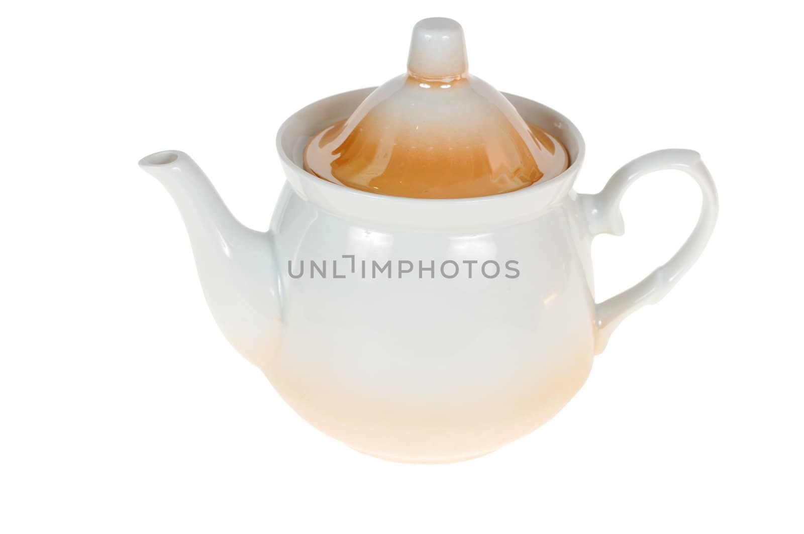 teapot isolated on white background