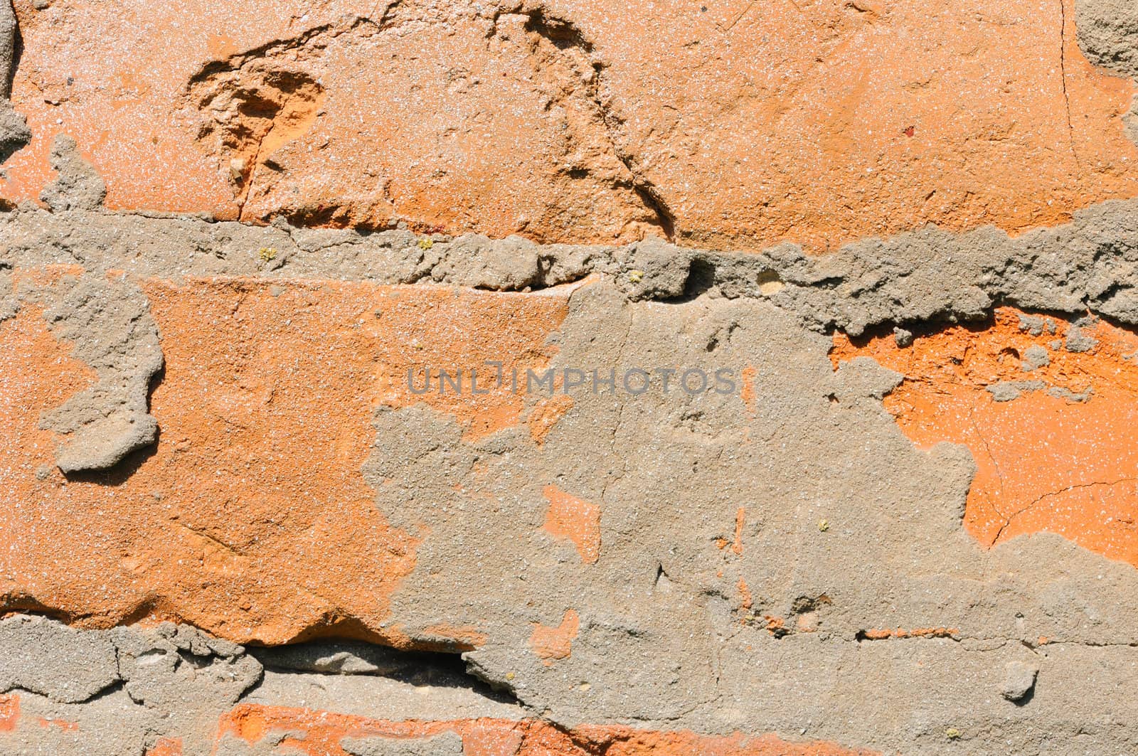 Old brick wall shooting closeup