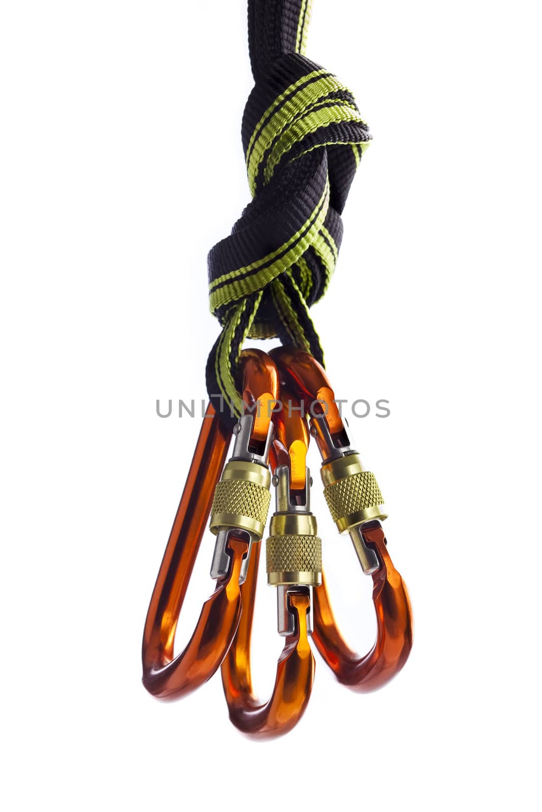 Carabiners on the rope by mjp