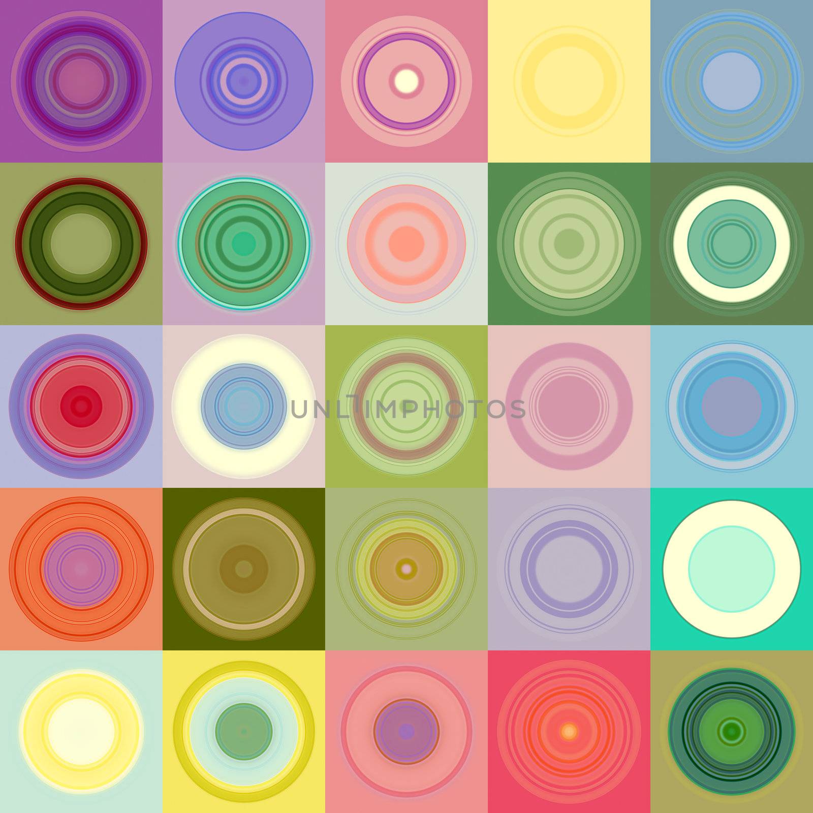 rounds in blocks pattern by weknow