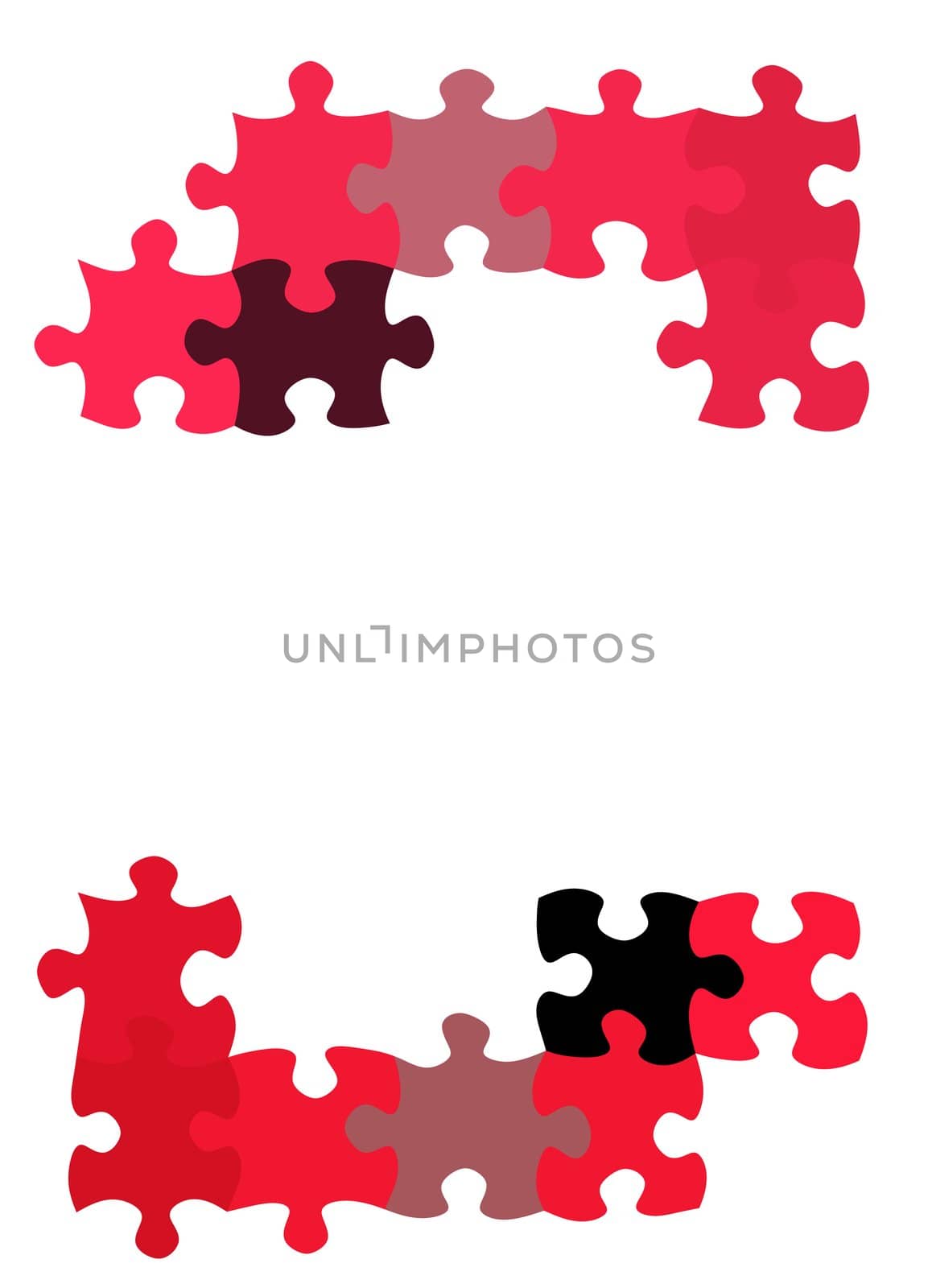 puzzle pieces pattern by weknow