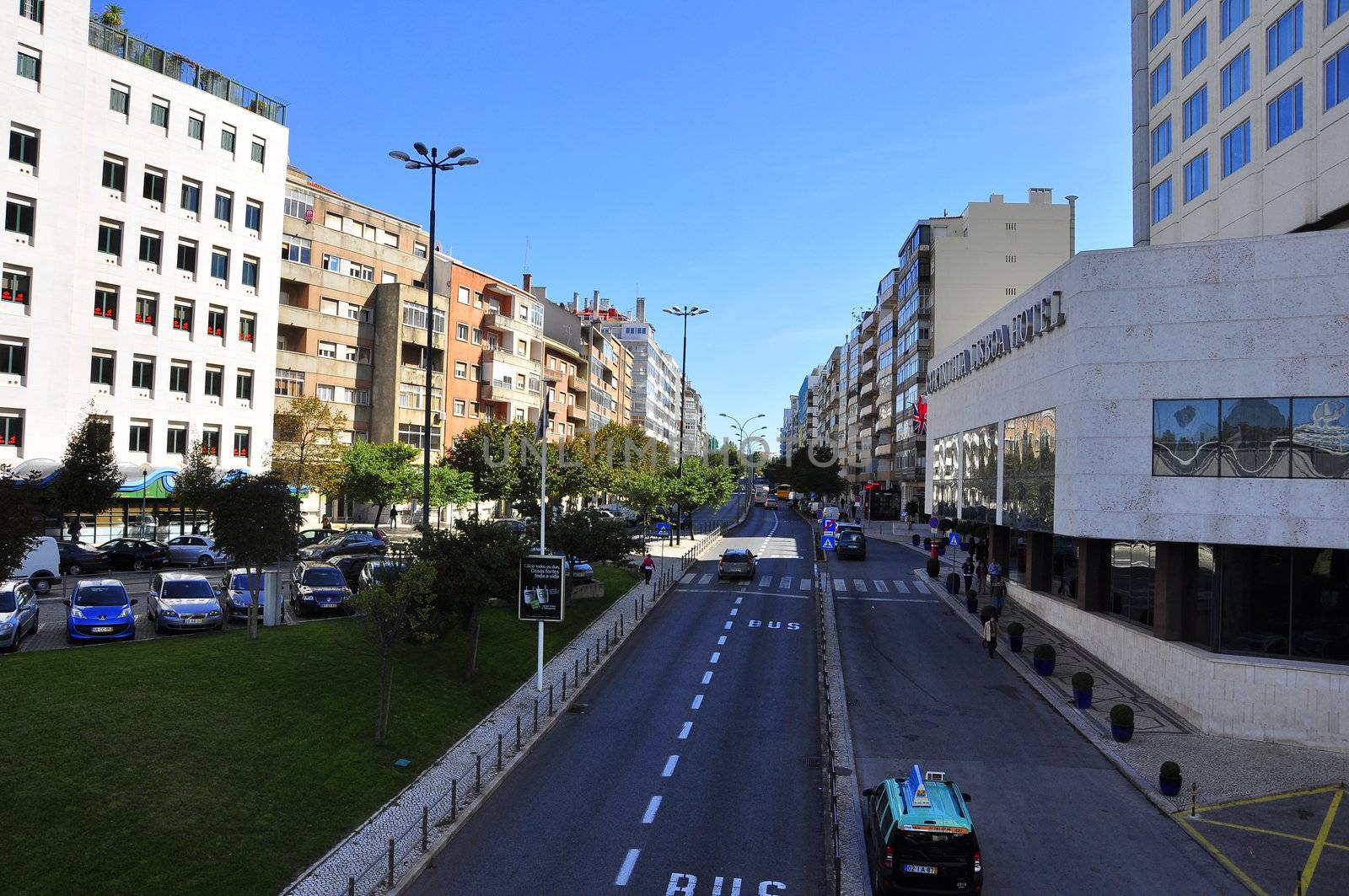 Home Street in the city of Lisboa