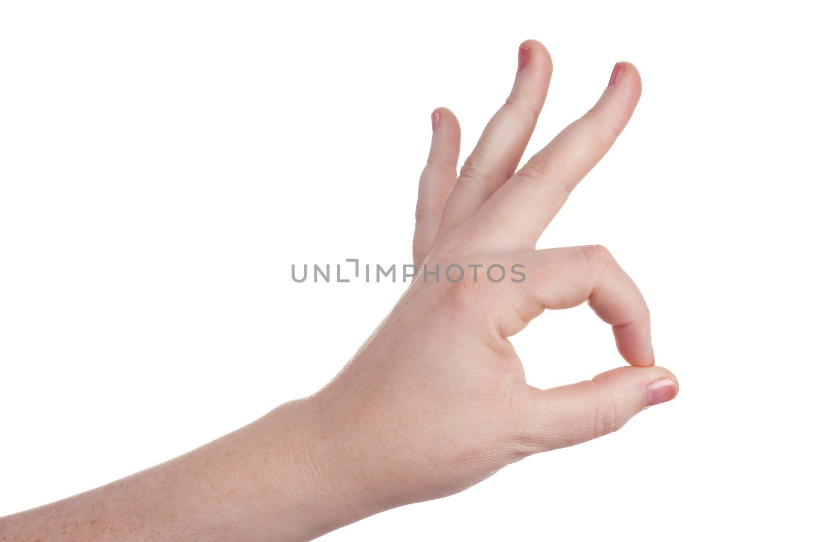 hand sign symbol by Trebuchet