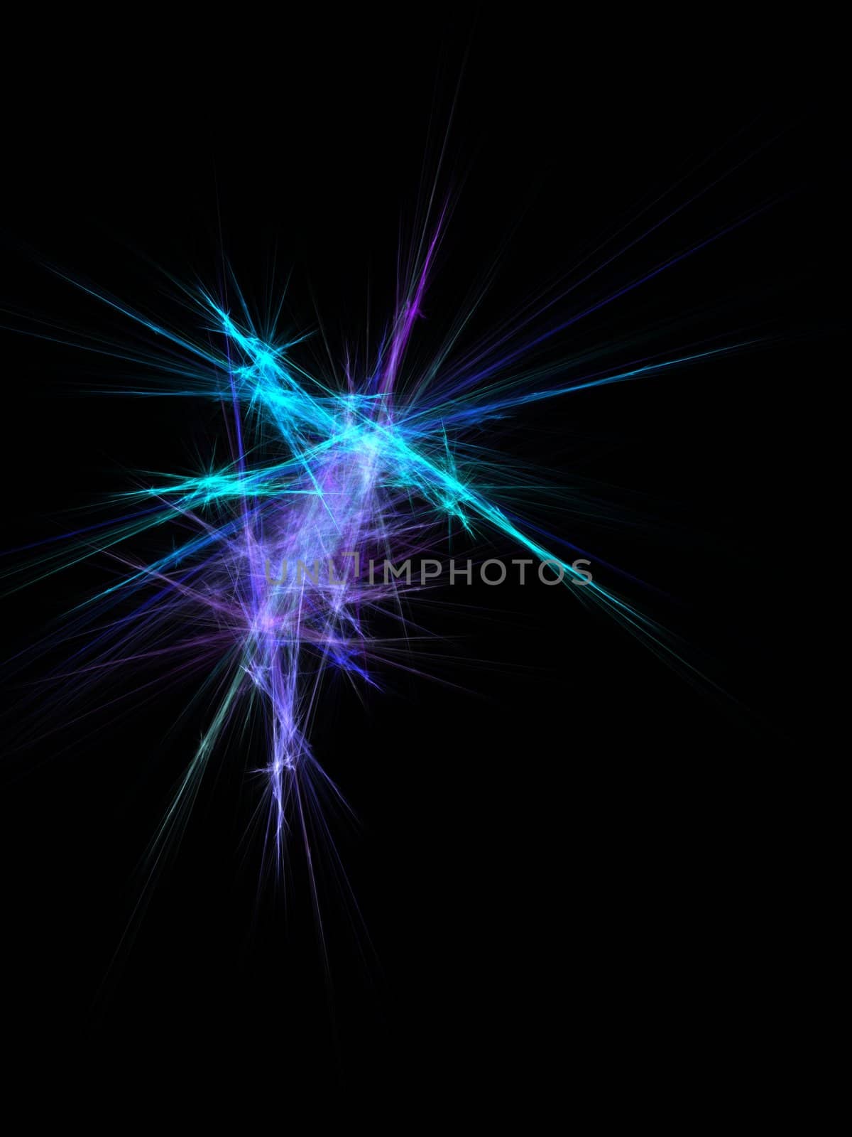 background abstract composition rendered fractal with lines and blurs