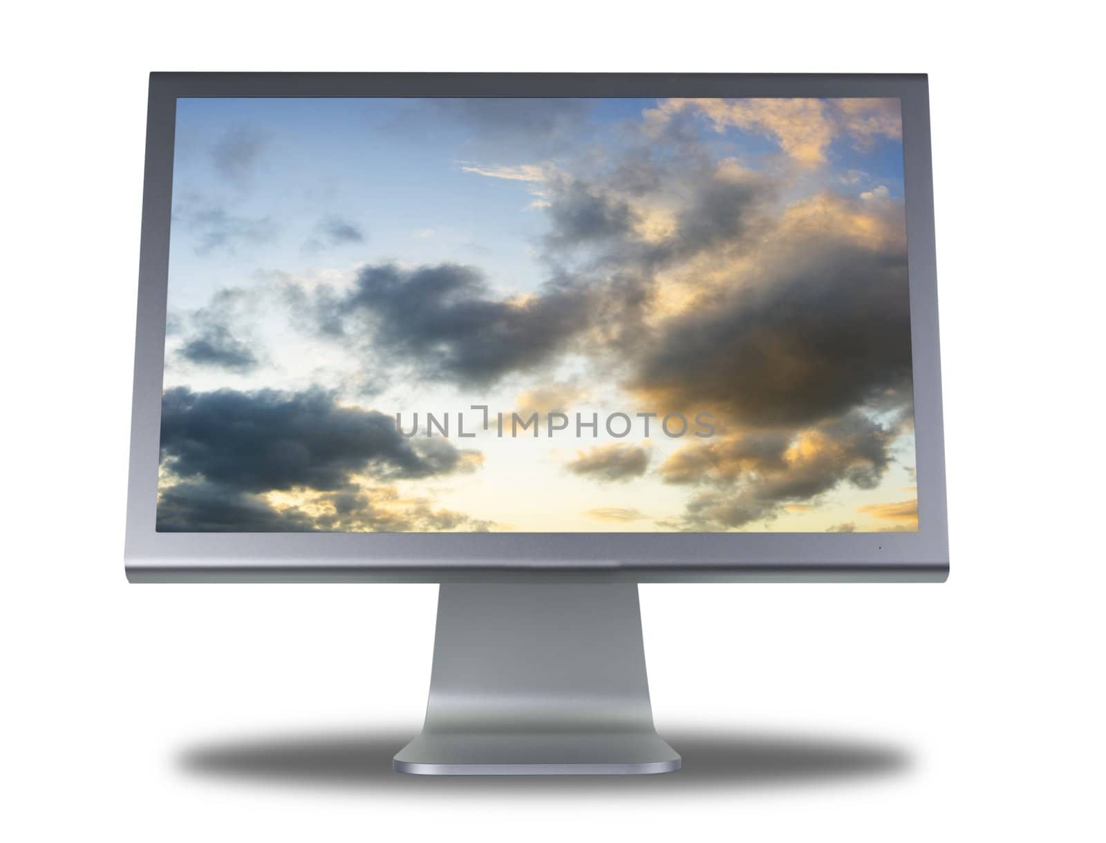 lcd monitor flat screen by Trebuchet