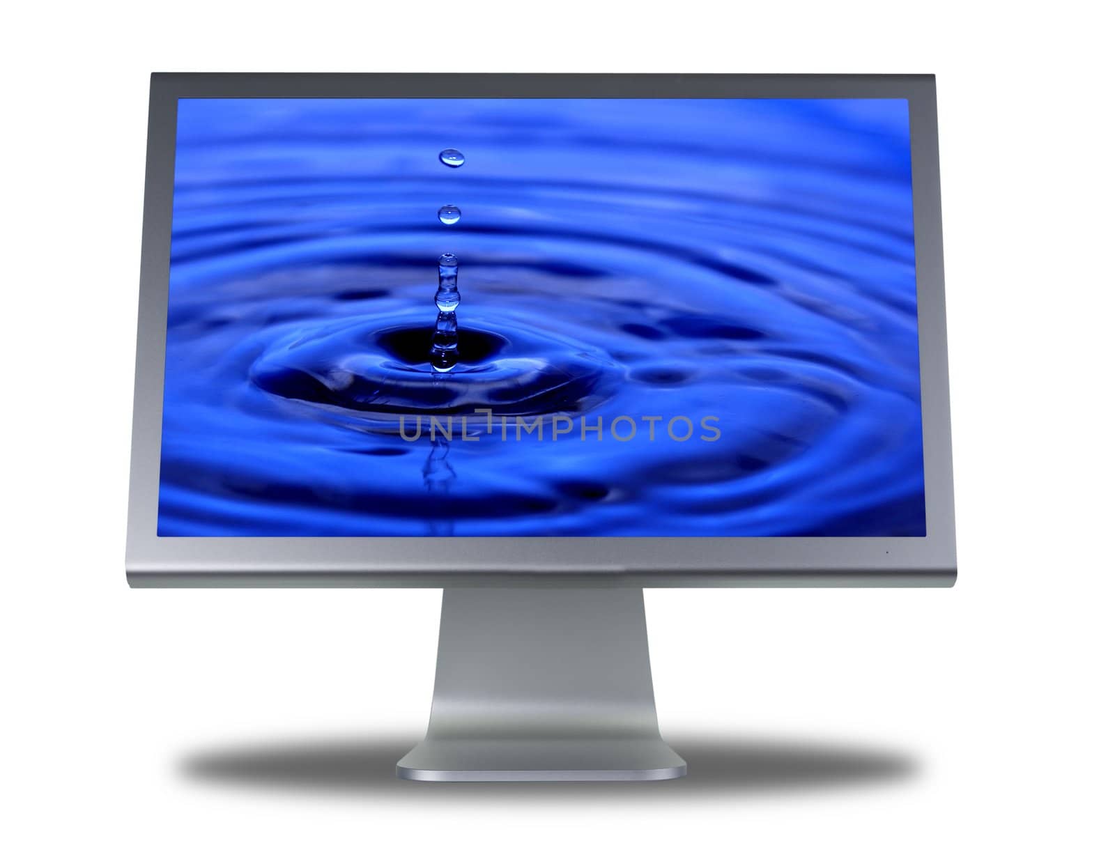 lcd monitor flat screen by Trebuchet