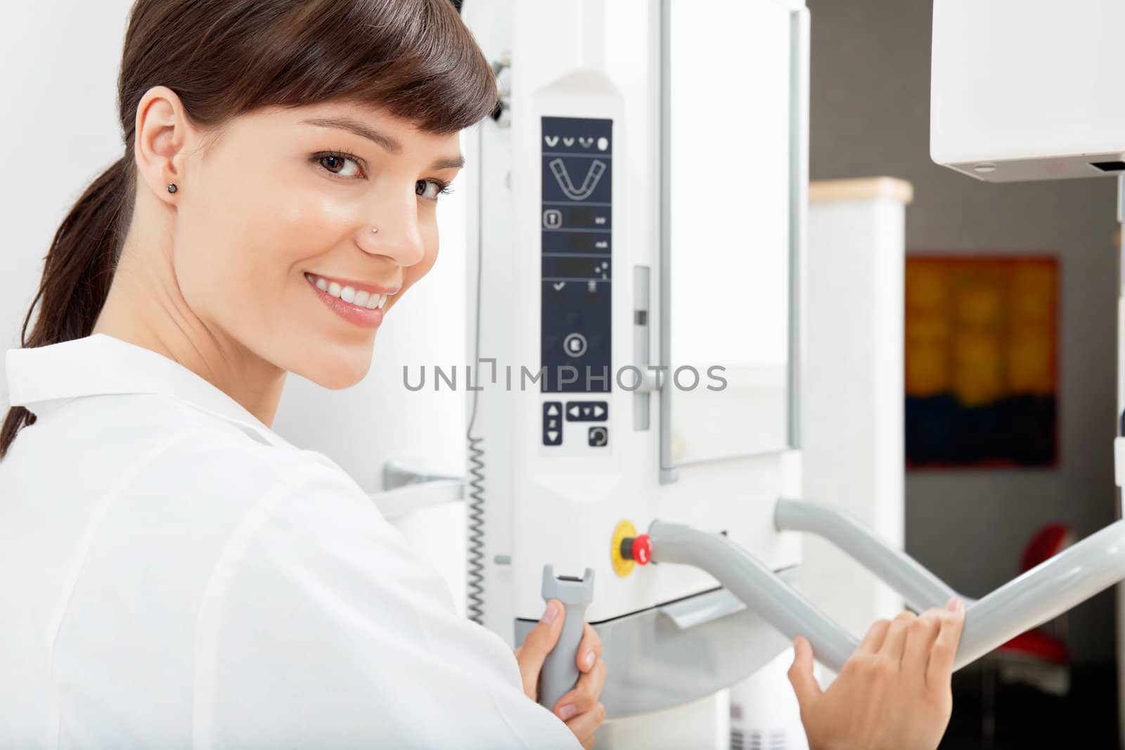 Panoramic Dental X-Ray Machine by leaf