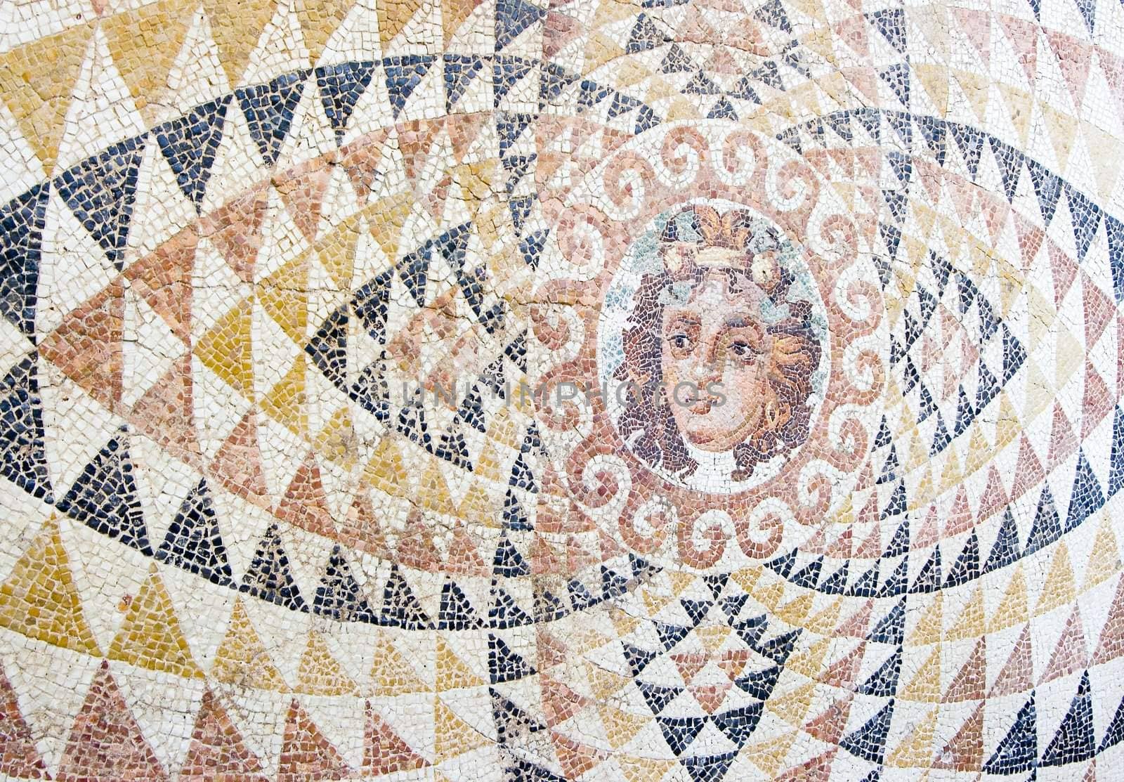 greek mosaic by Trebuchet