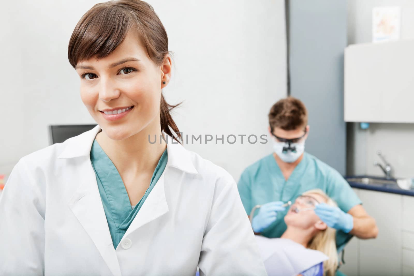 Happy Dental Assistant by leaf