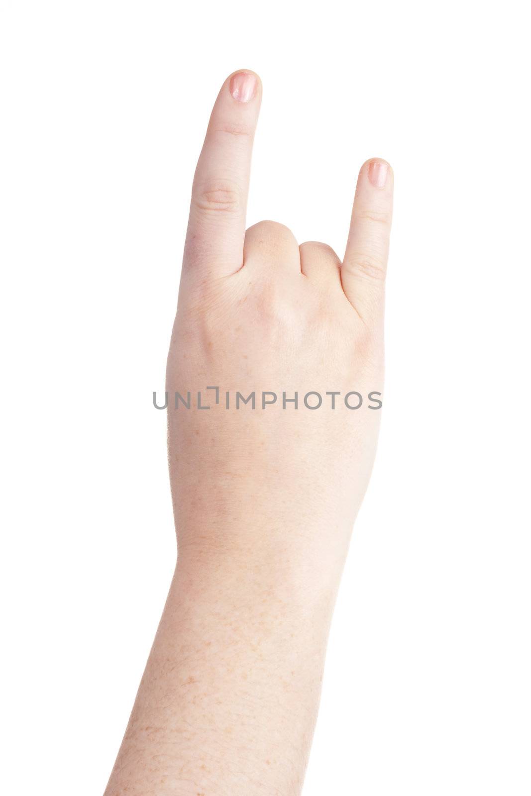 hand sign symbol by Trebuchet