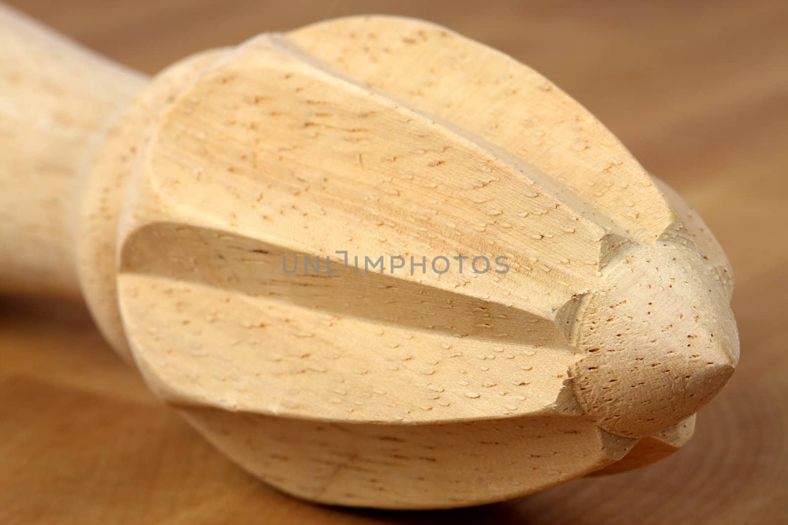 wooden lemon or citrus reamer by tacar