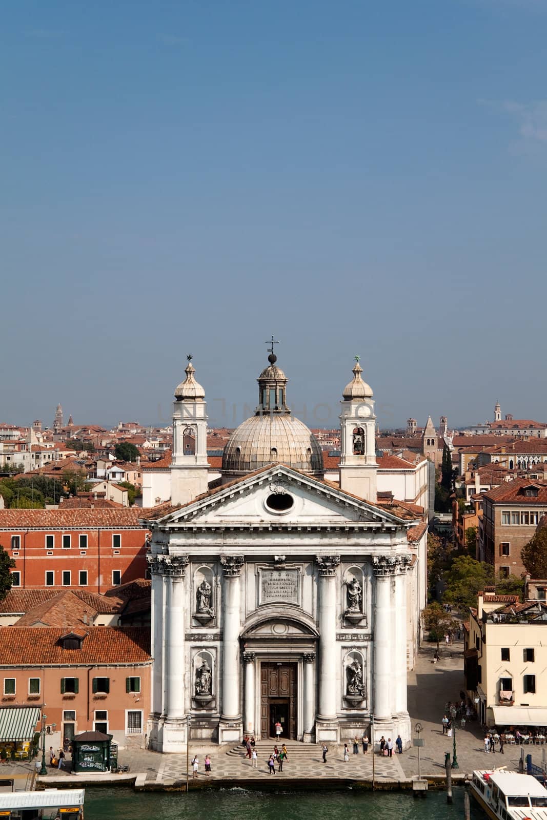 The Basilica of Chiesa del Santissimo Redentore (Il Redentore) in Venice, Italy