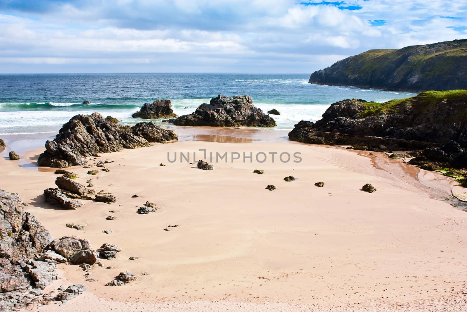 Award winning Durness spectacular beach, Sutherland, Scotland