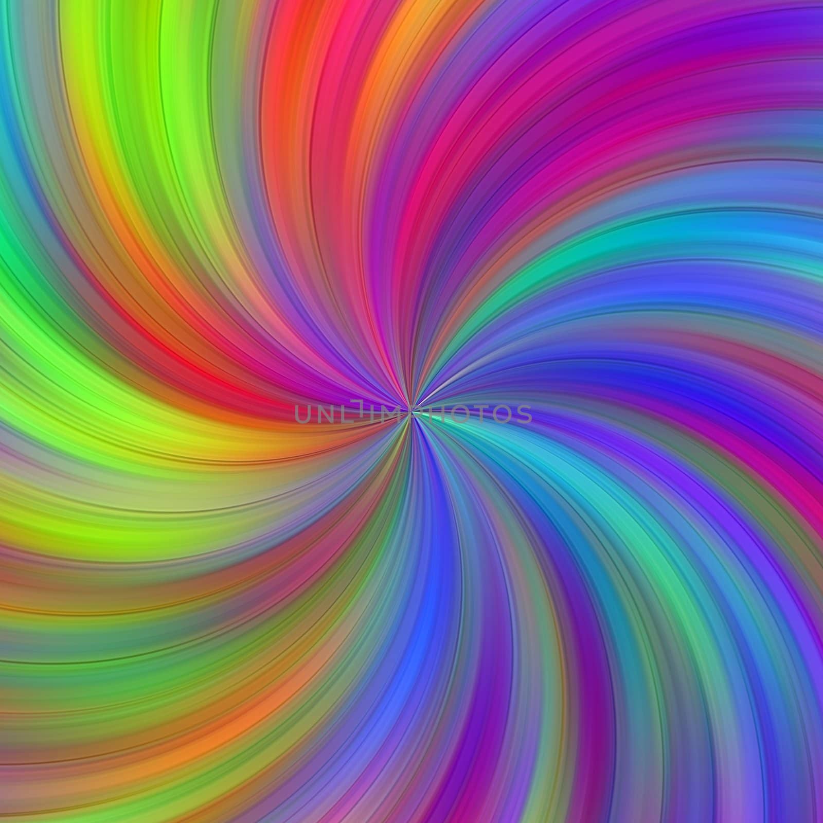 texture of many bright colors in a centered whirlpool