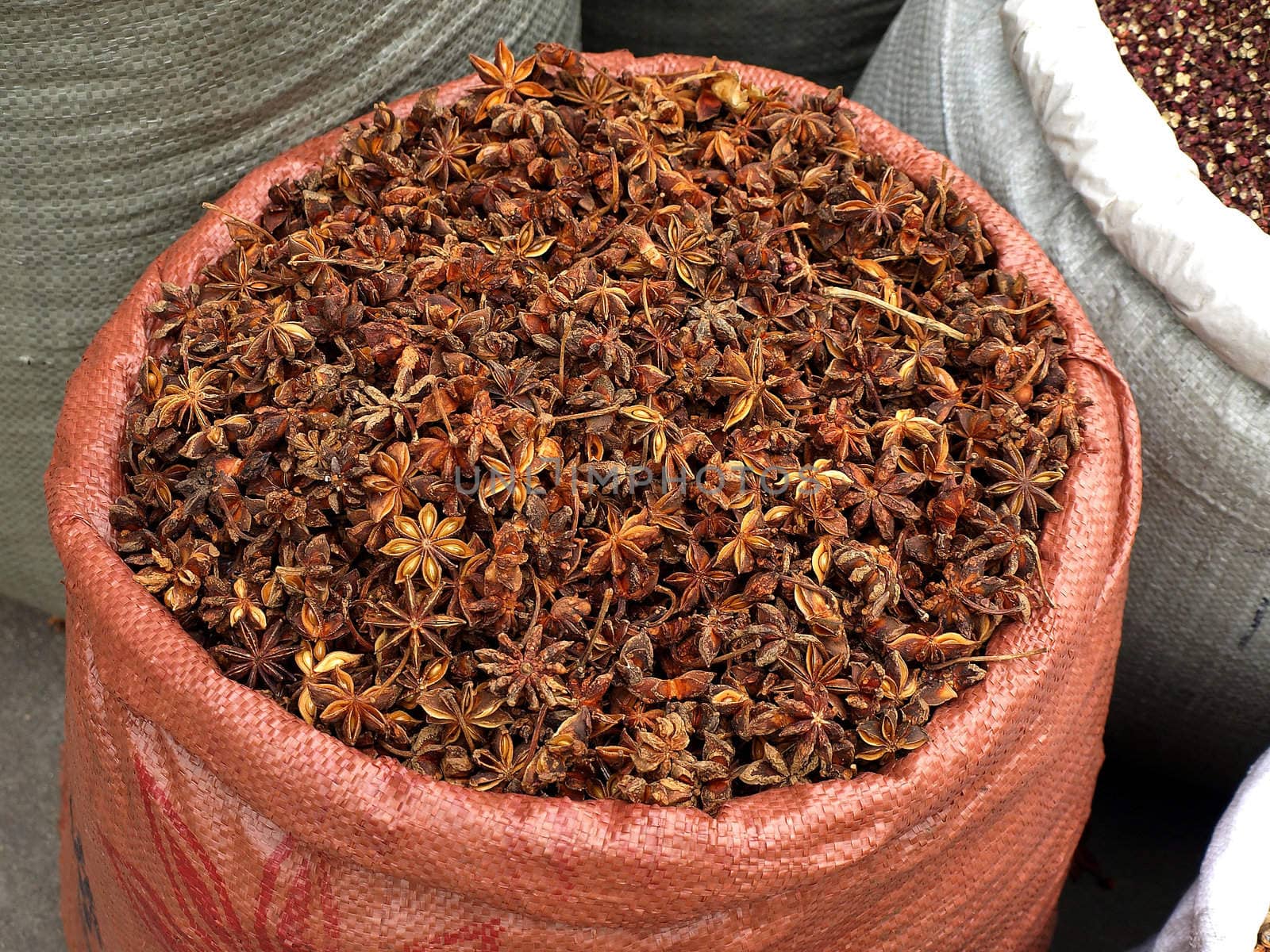 star anise at a street sale