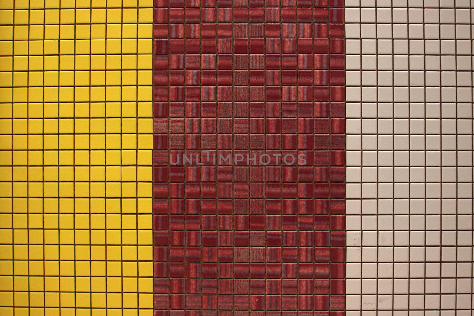 Glazed tile (mosaik) background, texture