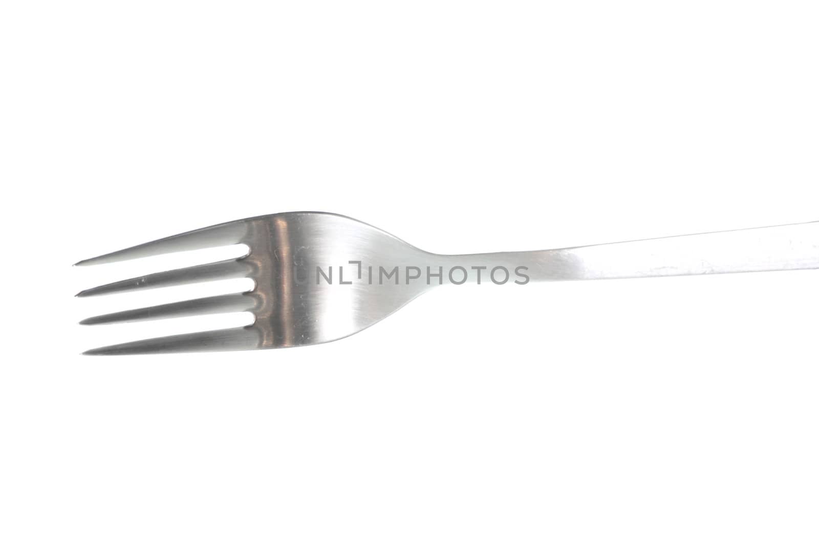 Fork isolated on white background