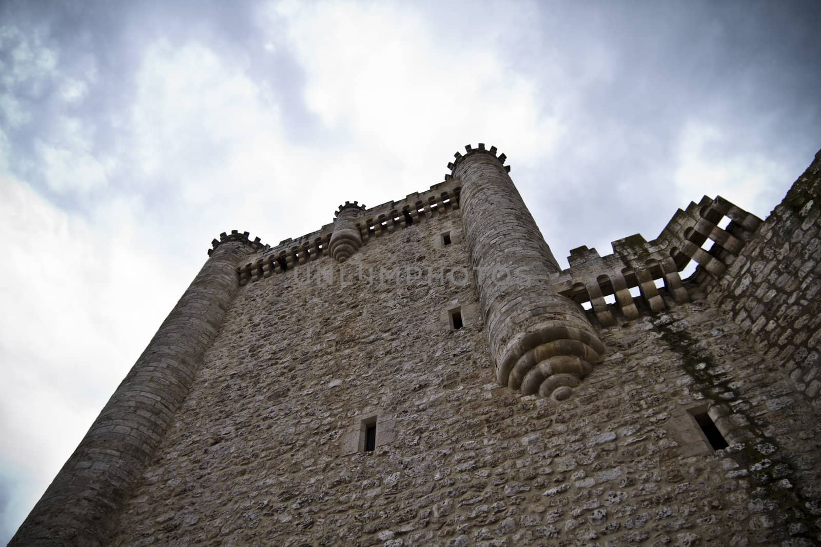 Torija�s Castle in Spain, medieval building.