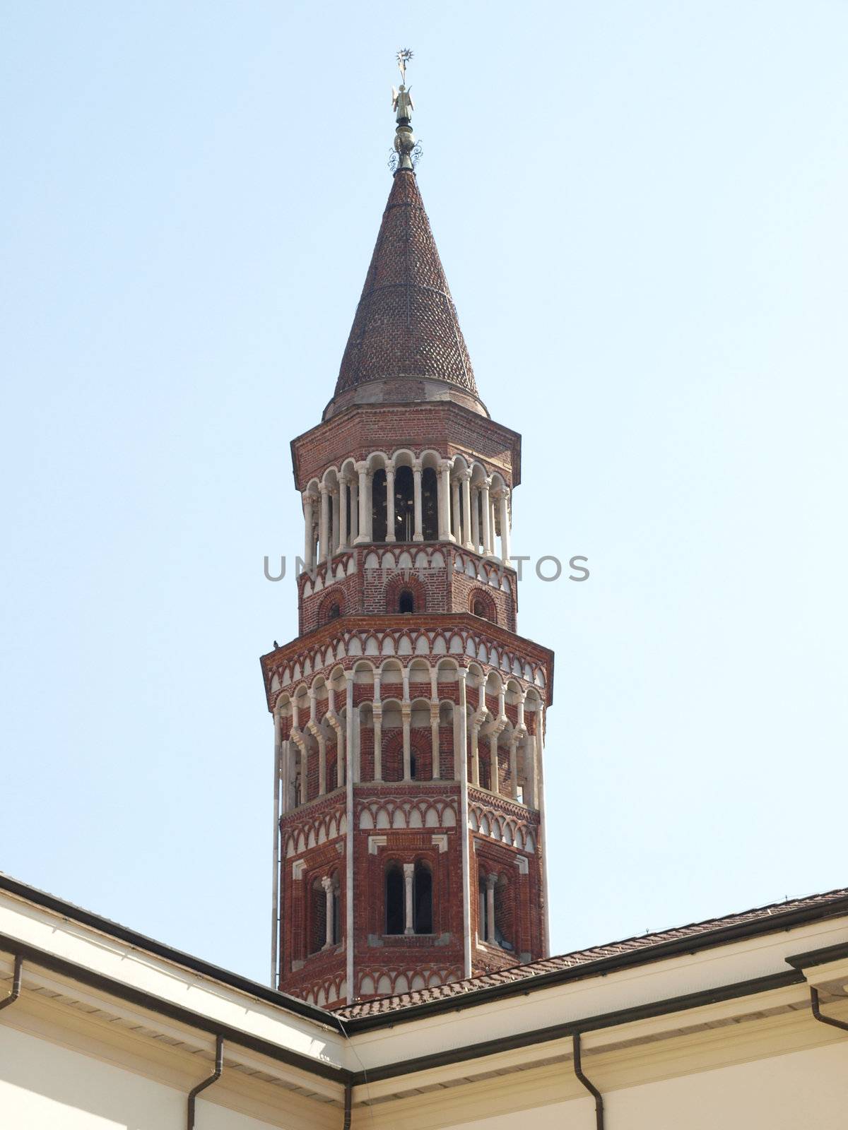 Tower bell of the Church of San Gottardo in Corte, aka San Gottardo a Palazzo, in Milan