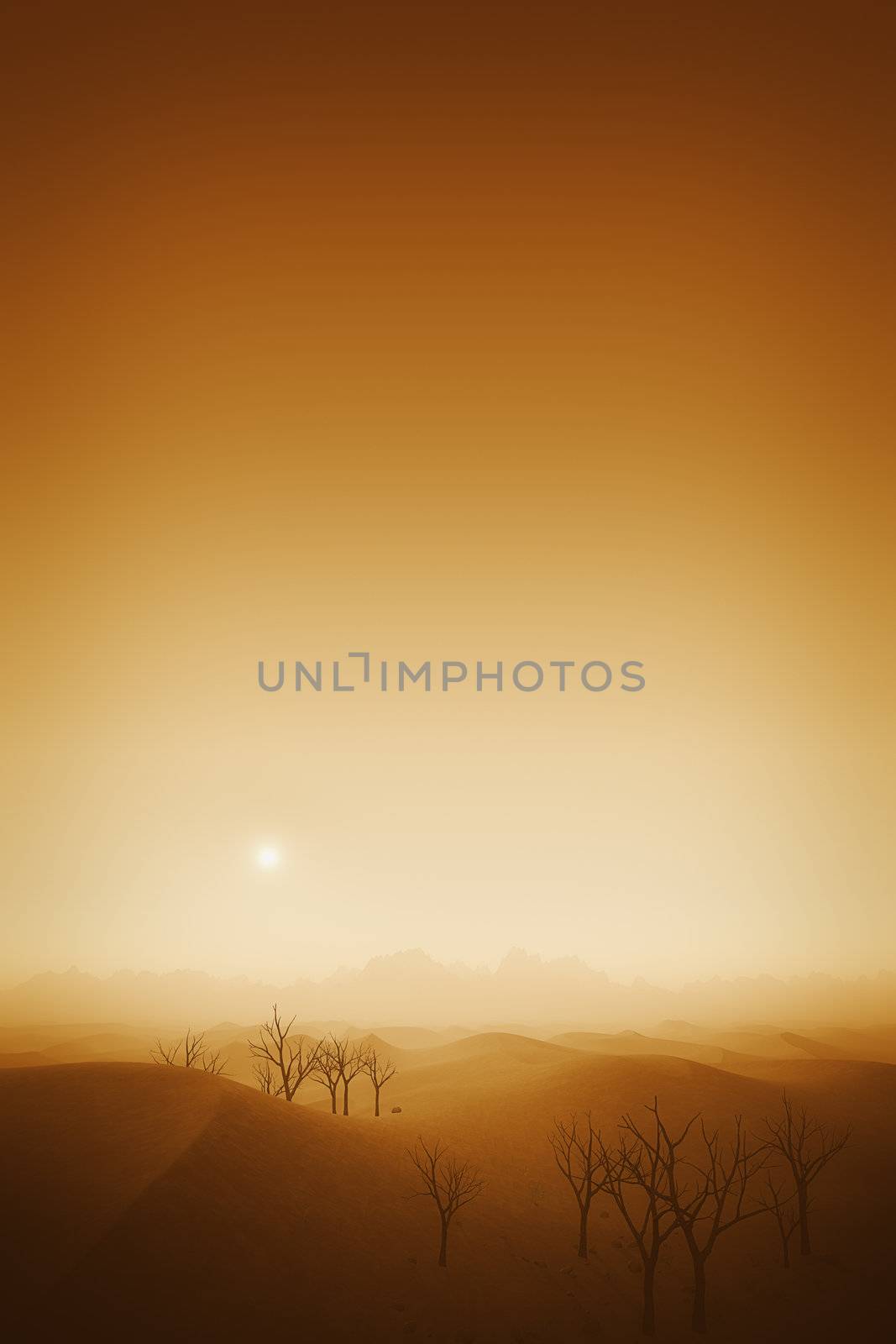 desert landscape by magann