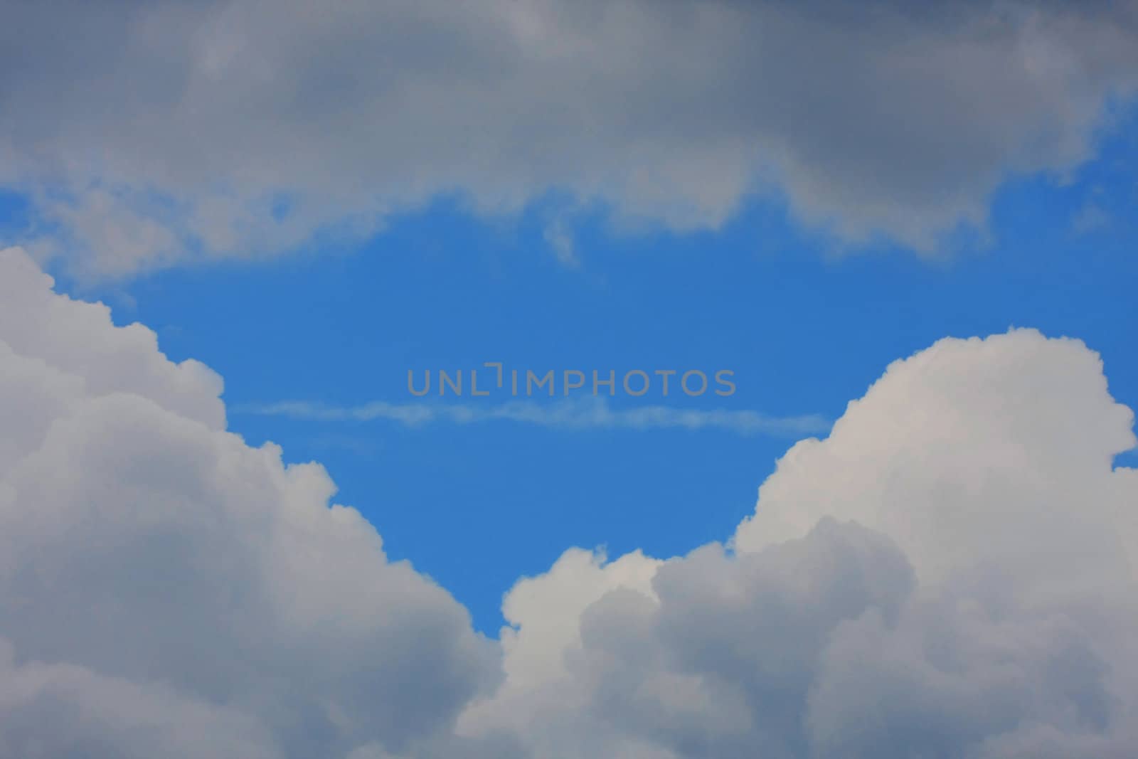Clouds and sky image collection - taken in different periods from one sight.