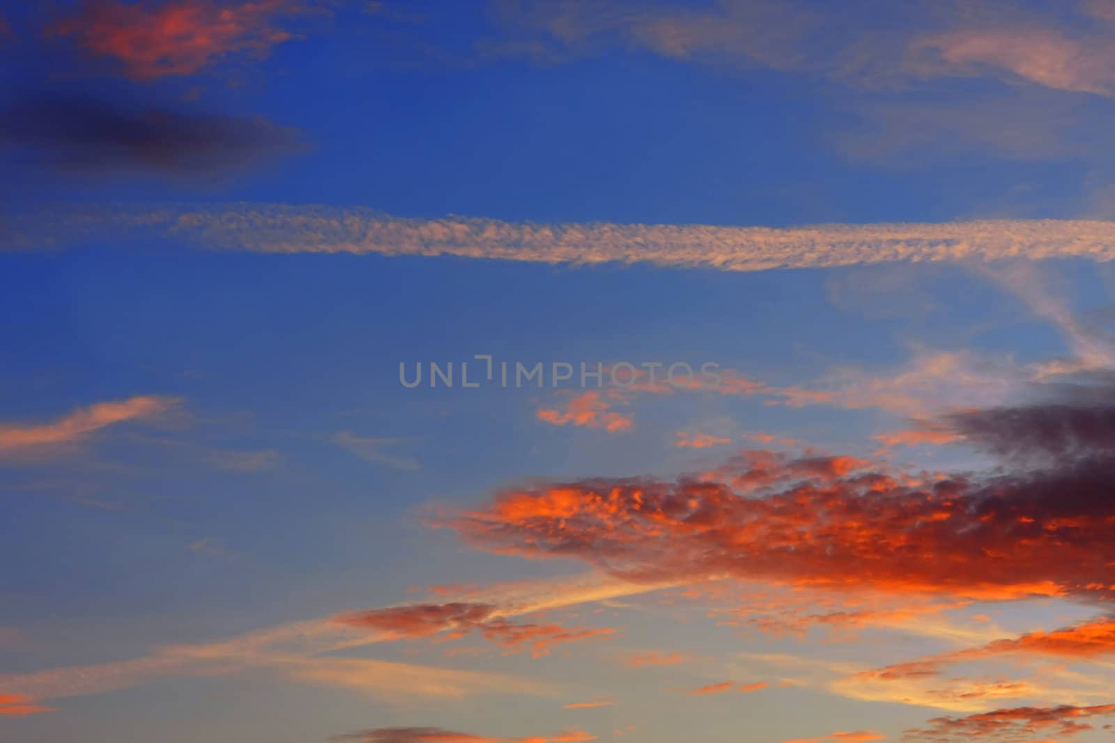 Clouds and sky image collection - taken in different periods from one sight.