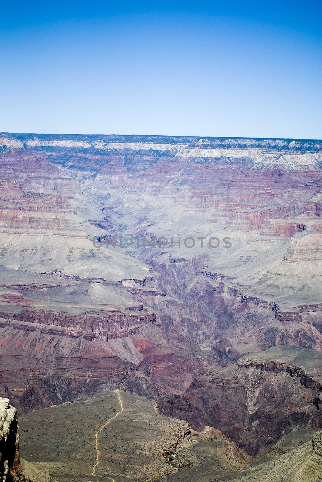 The view of Grand Canyon