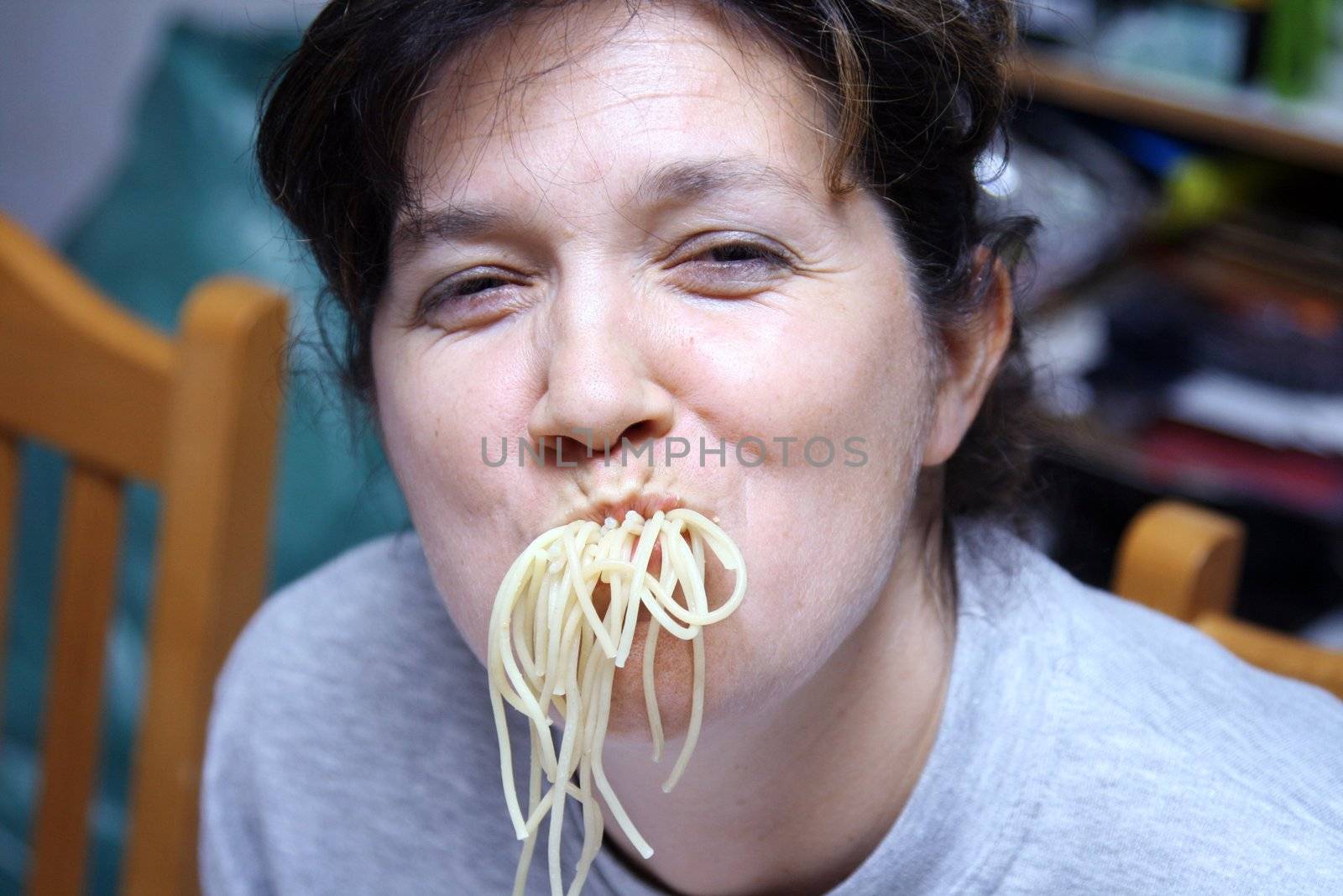 woman eating by jpcasais