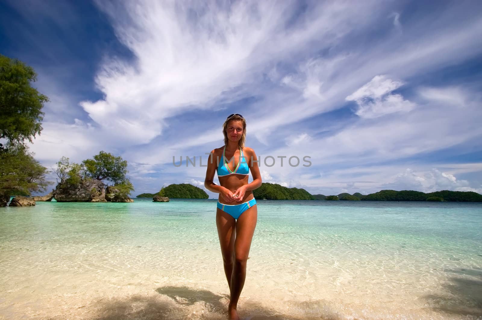 Girl and Sea